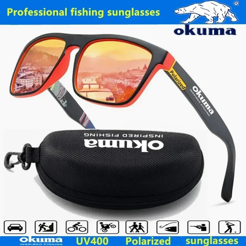 Okuma Polarized Sunglasses UV400 – Unisex Outdoor Sunglasses for Hunting, Fishing & Sports