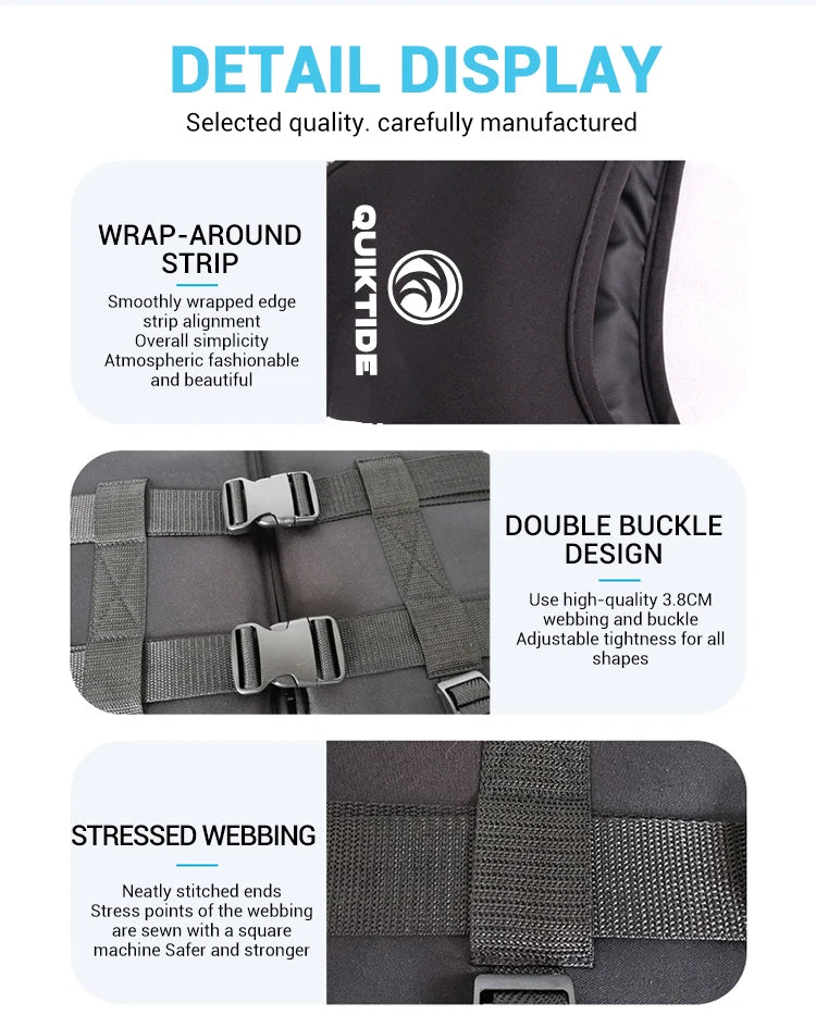 Neoprene Life Jacket – Adult & Children Buoyancy Vest for Swimming, Boating, Skiing & Water Sports