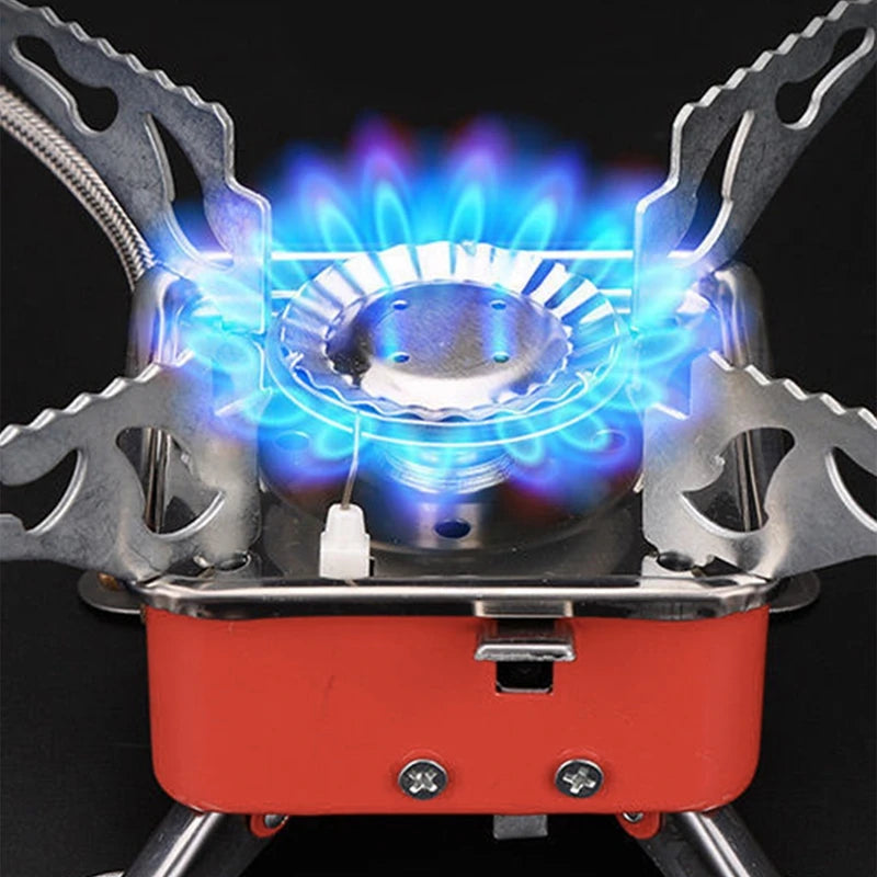 Mini Portable Folding Gas Stove – Ultra-Light Camping & Hiking Cookware