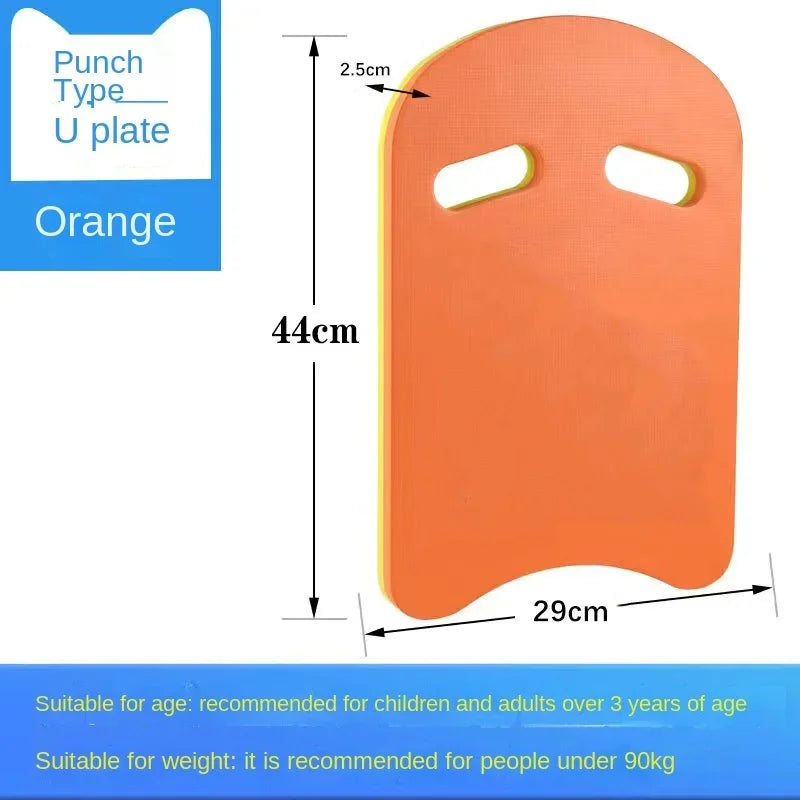 Swimming Kickboard – EVA Foam U-Shaped Training Board for Kids & Adults