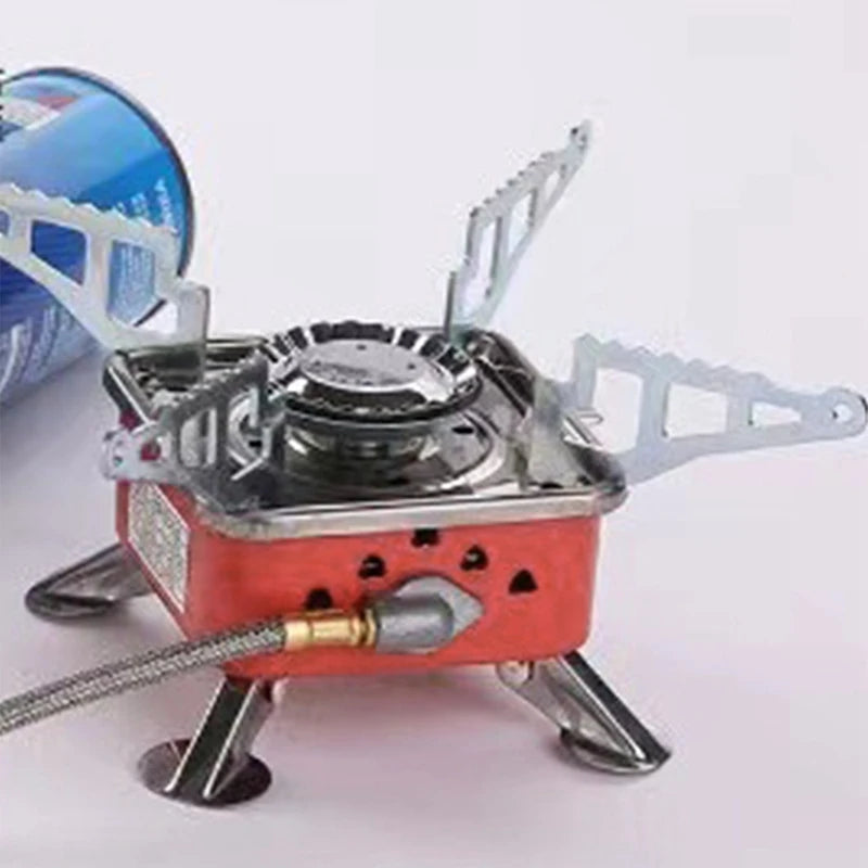 Mini Portable Folding Gas Stove – Ultra-Light Camping & Hiking Cookware