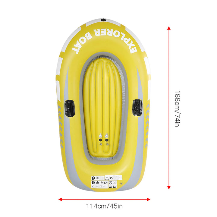 PVC Inflatable 2-Person Kayak Canoe