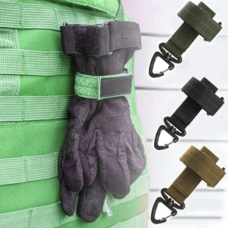 Multi-Purpose Nylon Glove & Gear Hook – Safety Clip for Outdoor Use