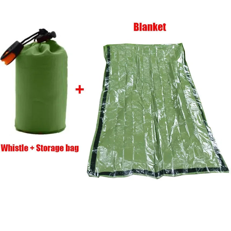 Portable Waterproof Emergency Sleeping Bag – Mylar Thermal Survival Sack