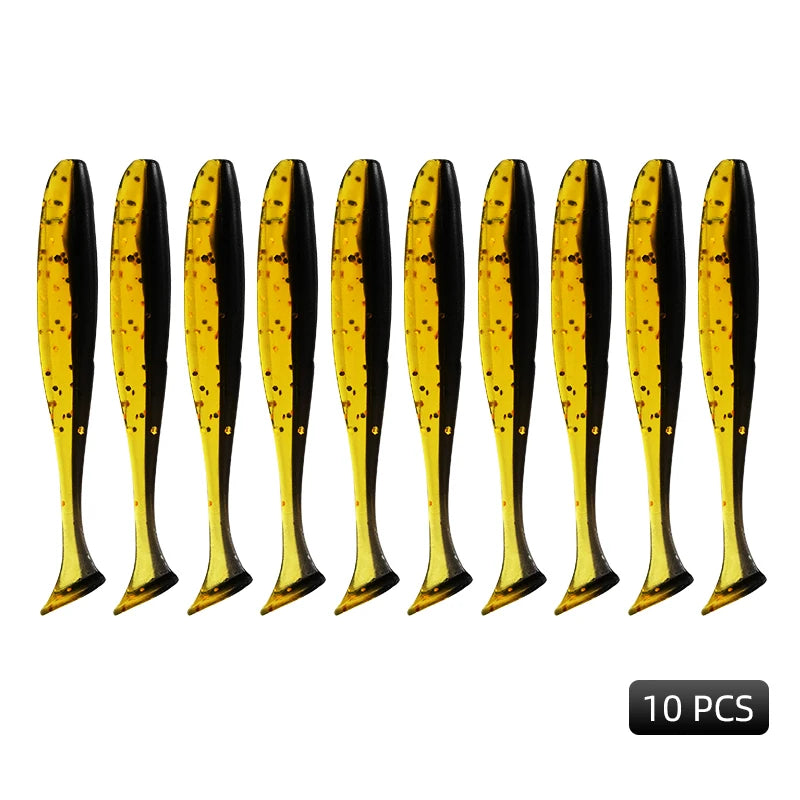 MEREDITH Easy Shiner Soft Fishing Lures – 50-100mm