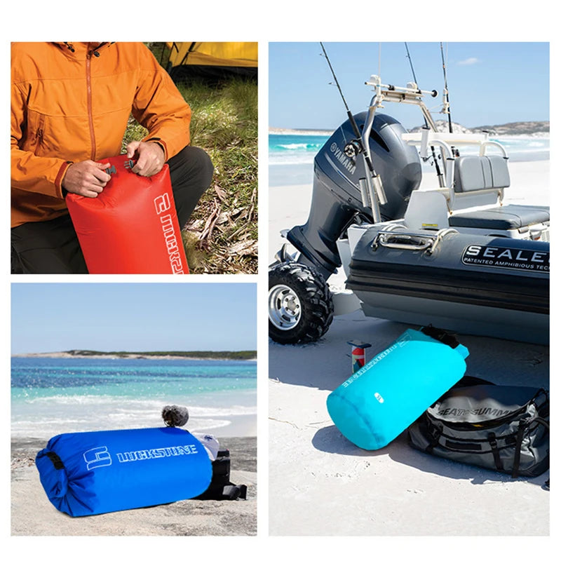 Waterproof Dry Bag – Ultralight Storage Sack for Kayaking, Rafting & Swimming (3–75L)
