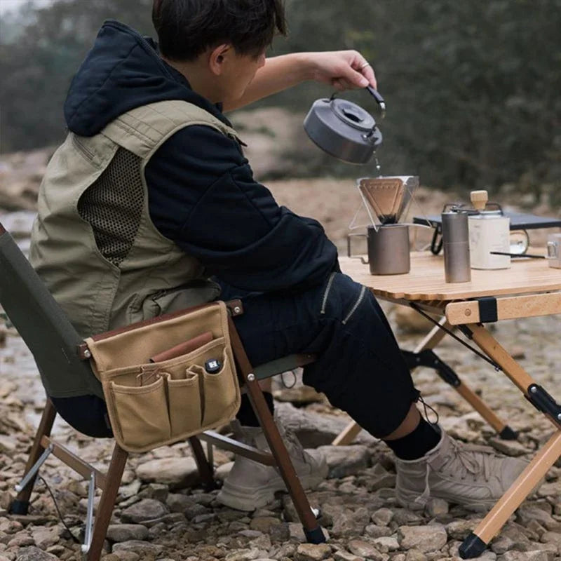 Outdoor Camping Chair Side Storage Bag