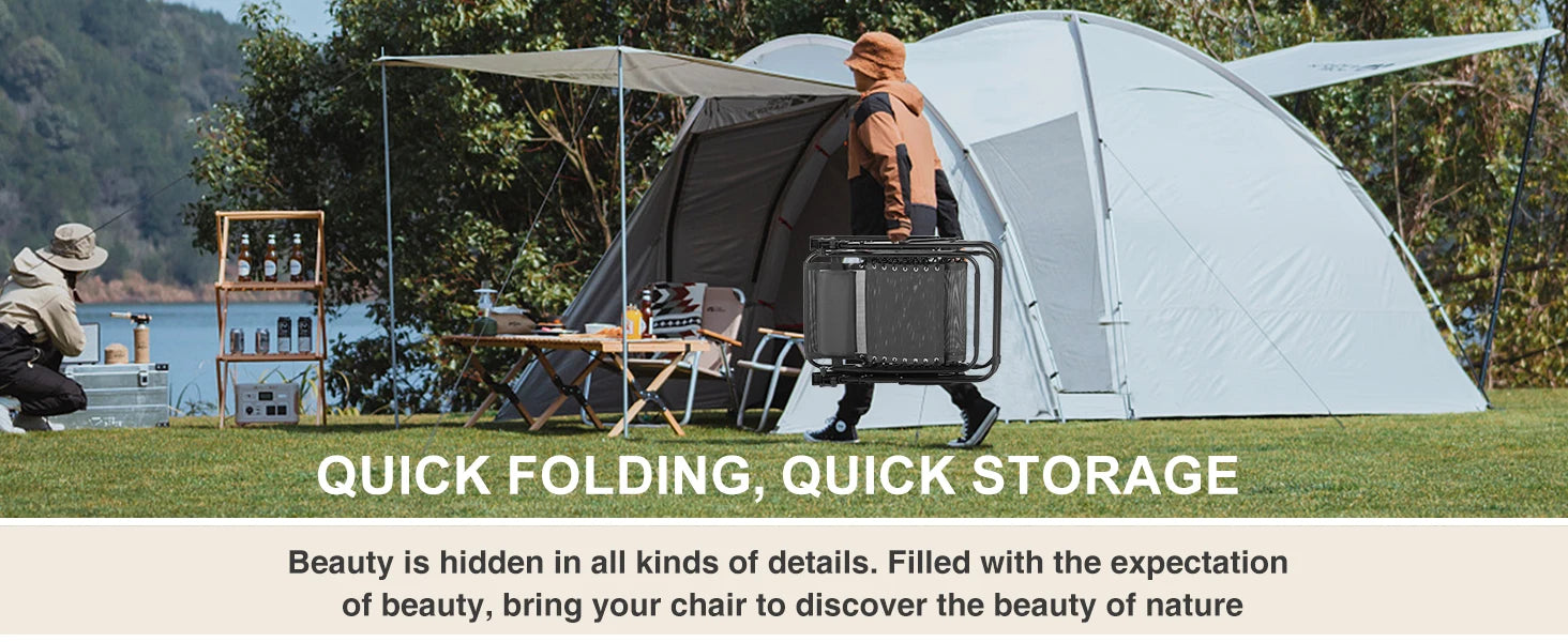 JHK Zero Gravity Recliner Set – 2 Portable Camping & Outdoor Lounge Chairs