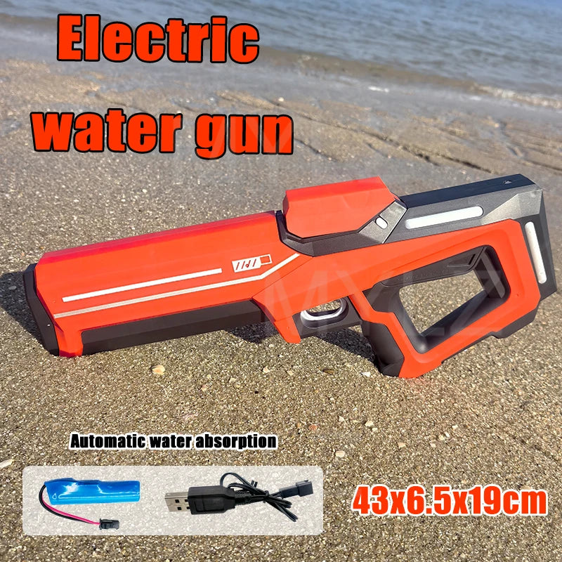 Electric High-Pressure Water Gun – Kids Summer Outdoor Toy