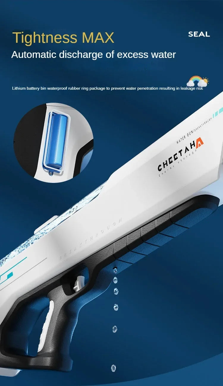 Electric High-Pressure Water Gun – Kids Summer Outdoor Toy