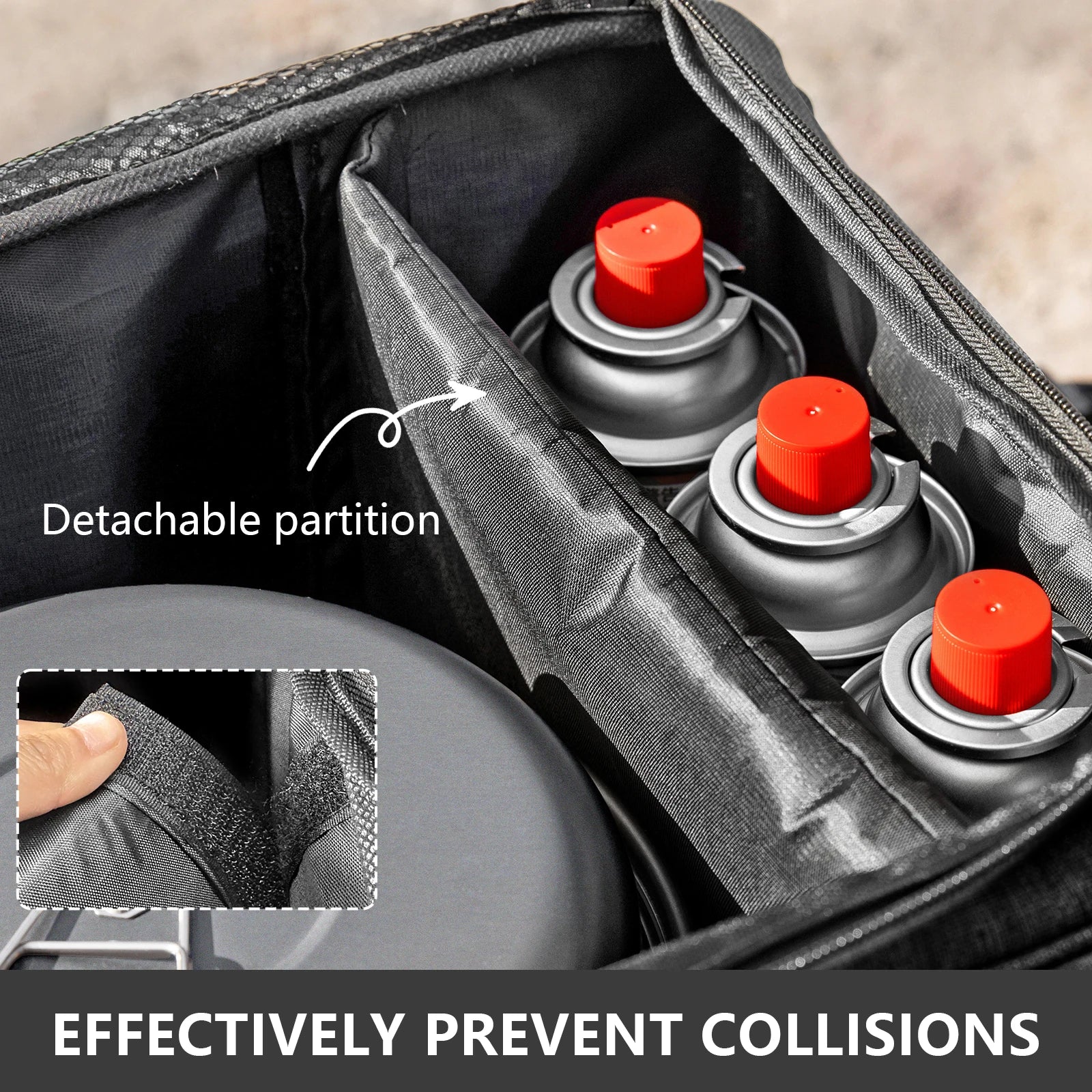 26L Camping Storage Bag – Gas Bottle, Cookware & Gear Organizer