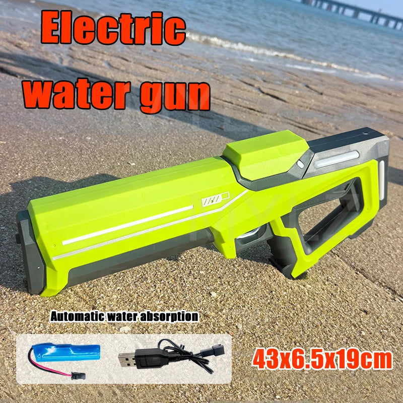 Electric High-Pressure Water Gun – Kids Summer Outdoor Toy