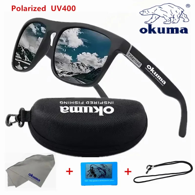Okuma Polarized Sunglasses UV400 – Unisex Outdoor Sunglasses for Hunting, Fishing & Sports