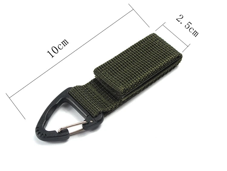 Multi-Purpose Nylon Glove & Gear Hook – Safety Clip for Outdoor Use