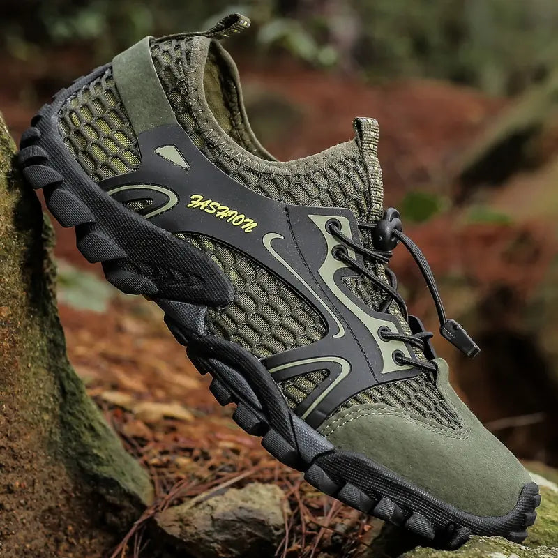 Outdoor  Anti-slip Wear-resistant Shoes for Men Hiking Jogging