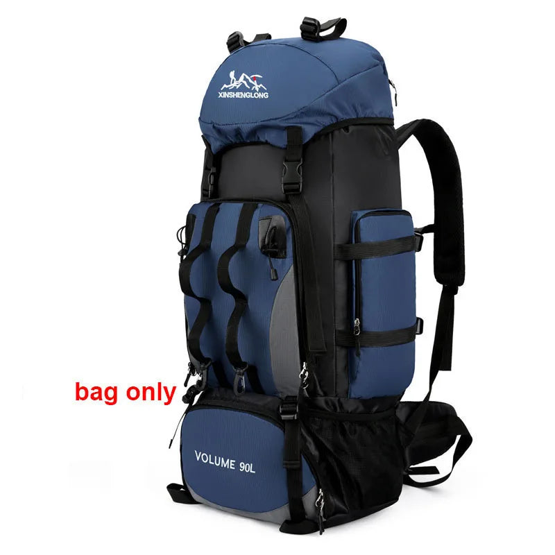 90L Waterproof Hiking Backpack – Large Capacity Trekking & Camping Rucksack