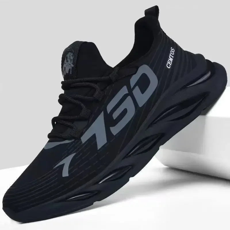 2025 Men’s Casual Sneakers – Slip-On Breathable Running & Walking Shoes
