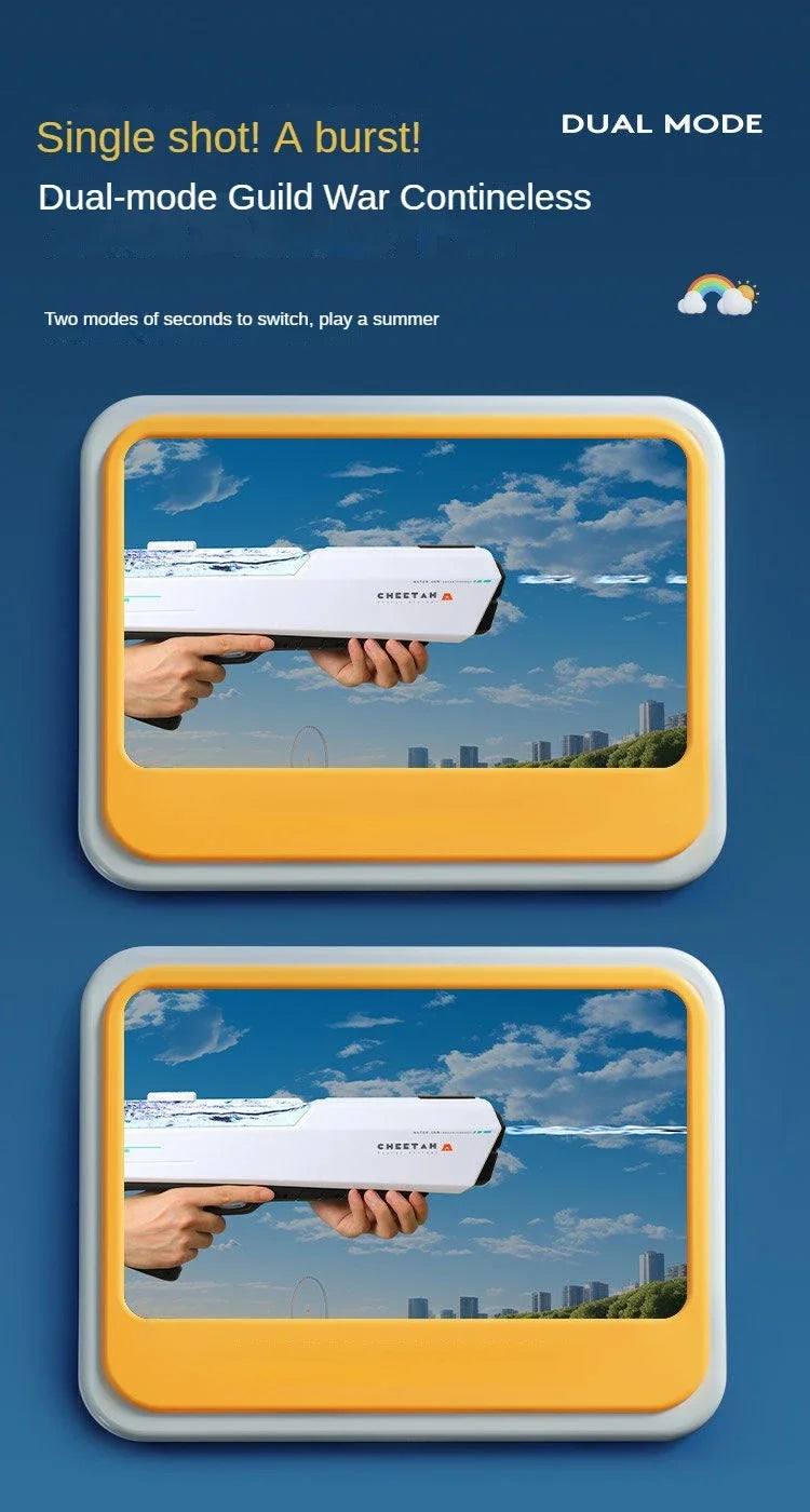 Electric High-Pressure Water Gun – Kids Summer Outdoor Toy