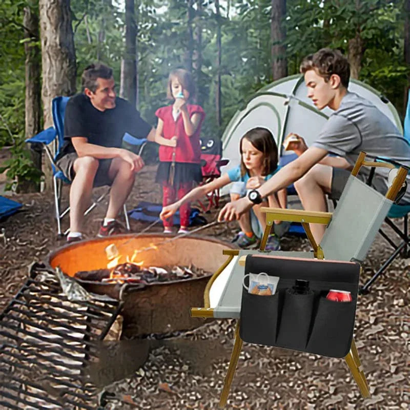 Outdoor Camping Chair Side Storage Bag
