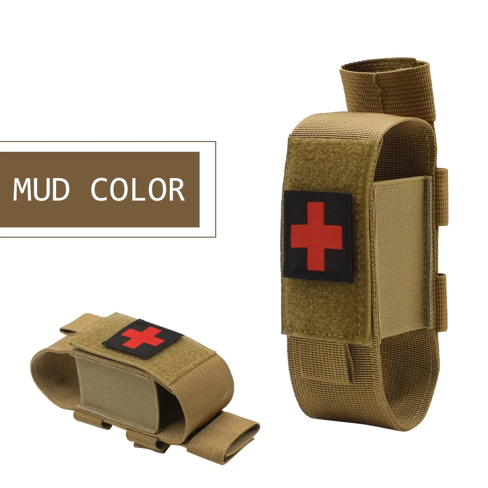 Outdoor Tourniquet & Scissors Pouch – Portable Hanging Accessory Bag