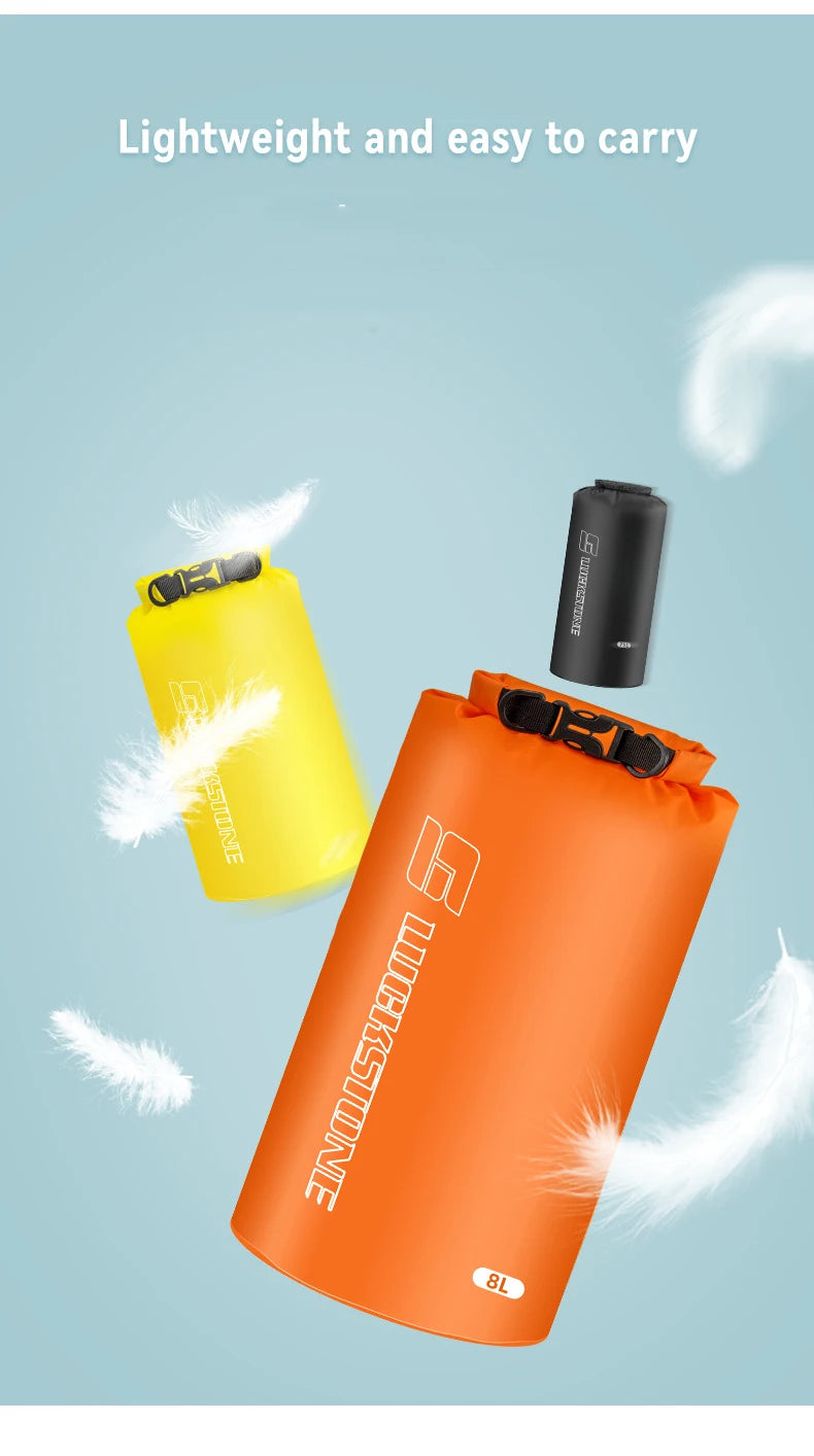 Waterproof Dry Bag – Ultralight Storage Sack for Kayaking, Rafting & Swimming (3–75L)