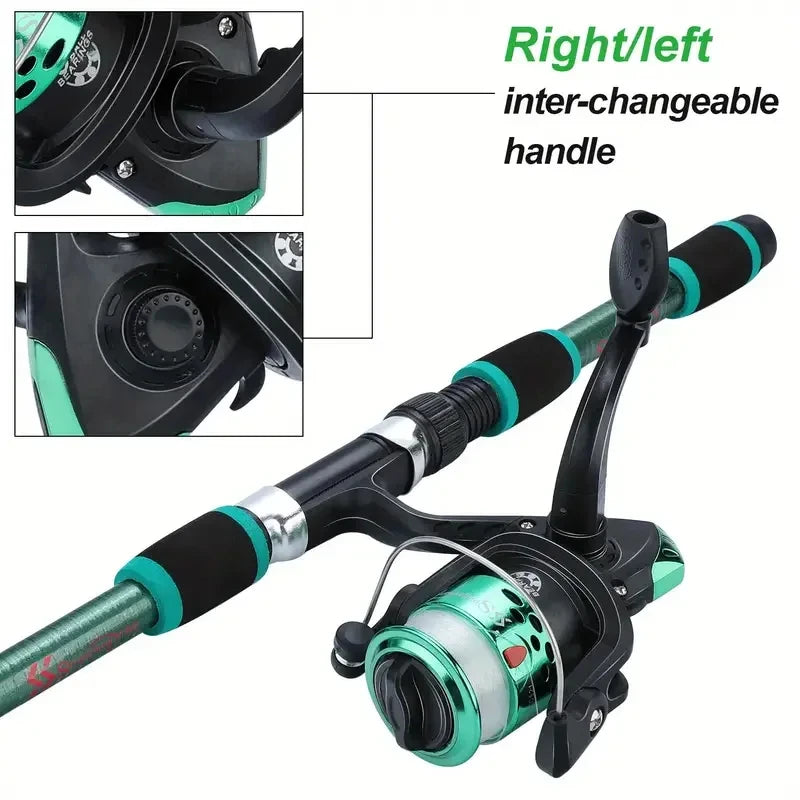 telescoping fishing rods and gear