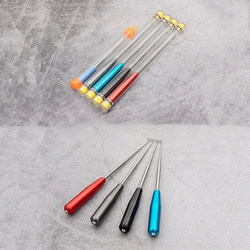 Fishing Hook Unhooker – Deep Throat Stainless Steel Carp Hook Extractor