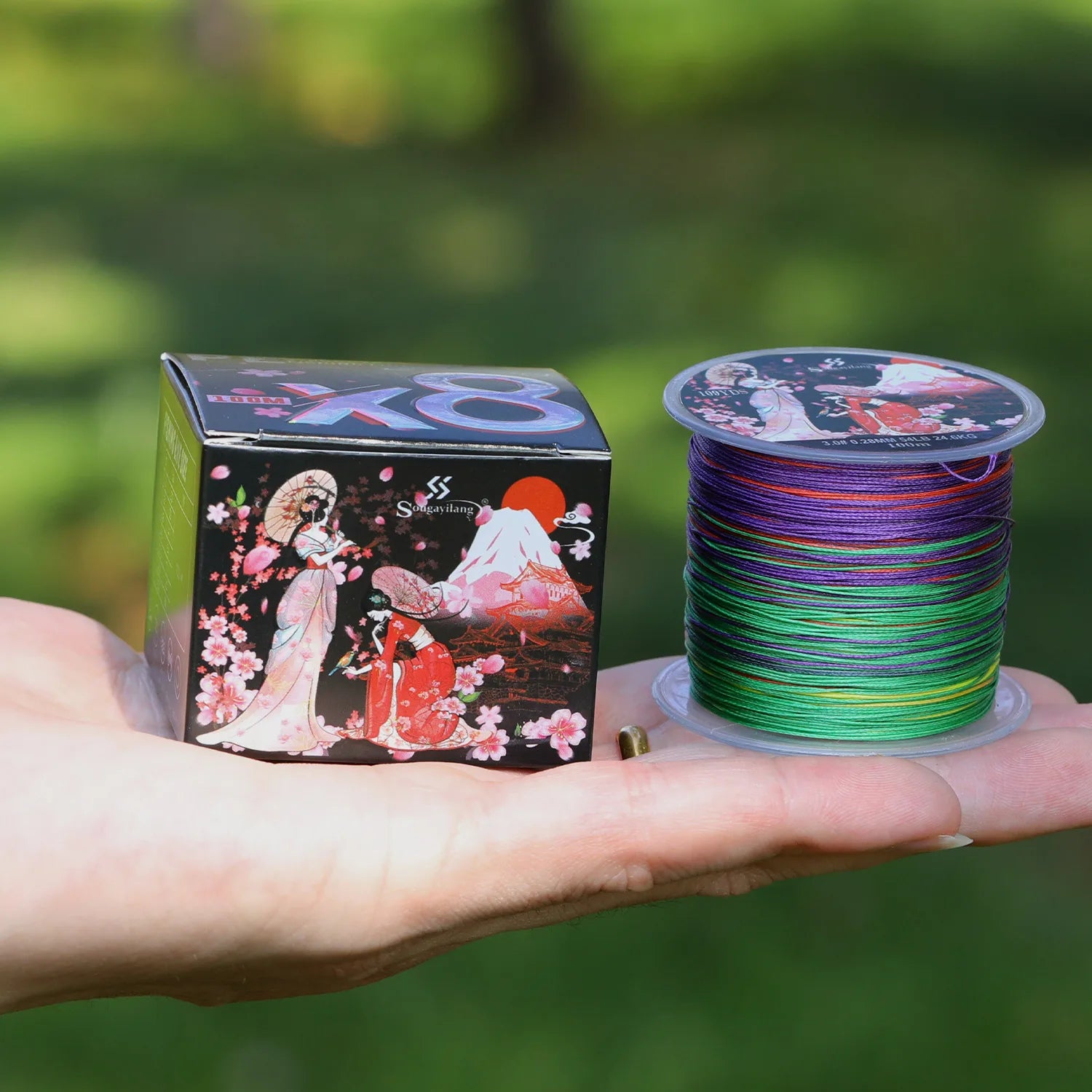 Multifilament Japan Fishing Lines X8 Fishing Line Braided Wire Bass Carp Fishing    2/2