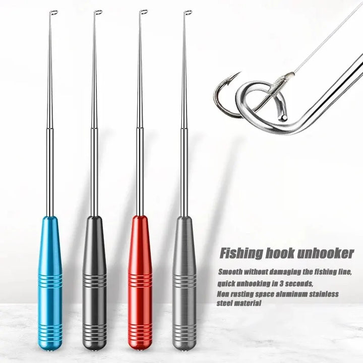 Fishing Hook Unhooker – Deep Throat Stainless Steel Carp Hook Extractor