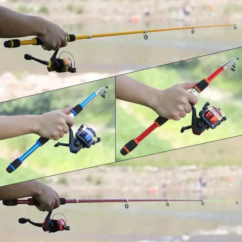 telescoping fishing rods and gear