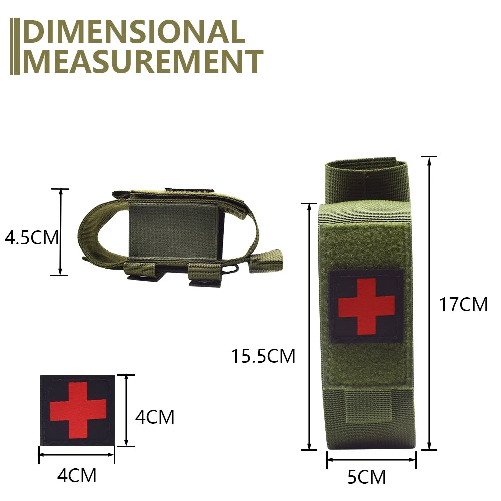 Outdoor Tourniquet & Scissors Pouch – Portable Hanging Accessory Bag