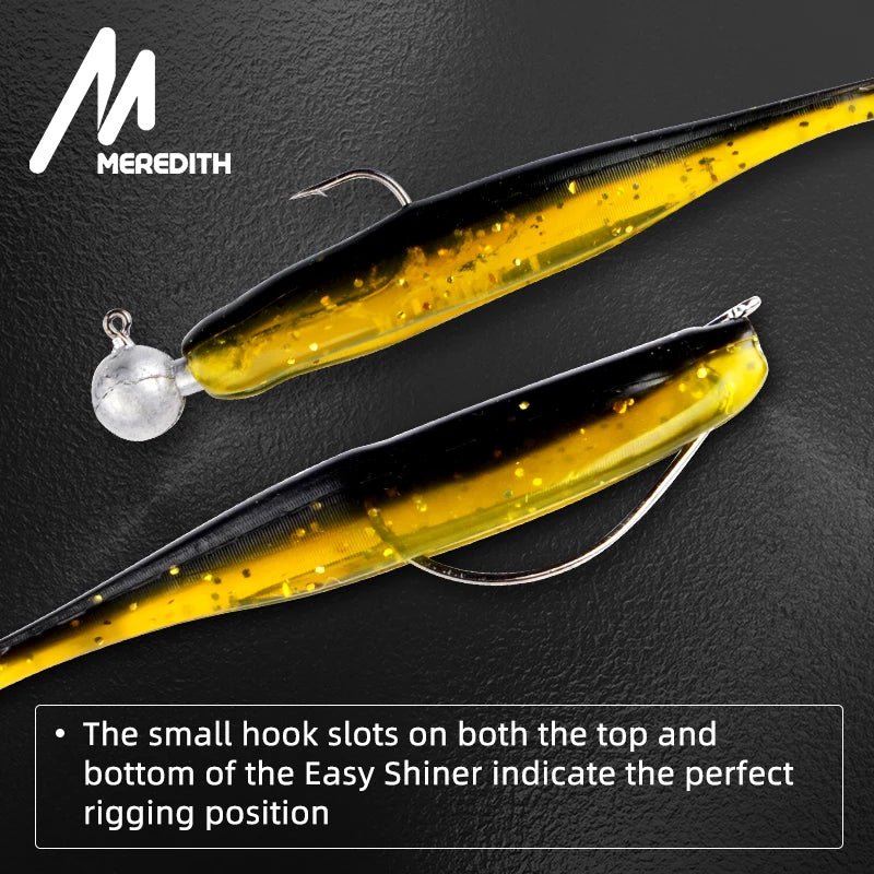 MEREDITH Easy Shiner Soft Fishing Lures – 50-100mm