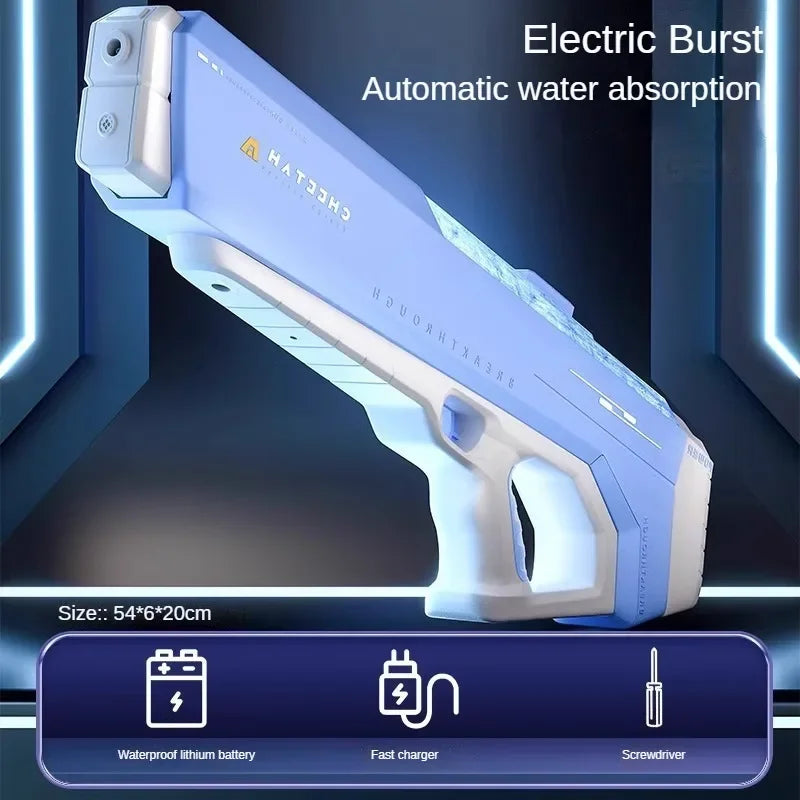 Electric High-Pressure Water Gun – Kids Summer Outdoor Toy