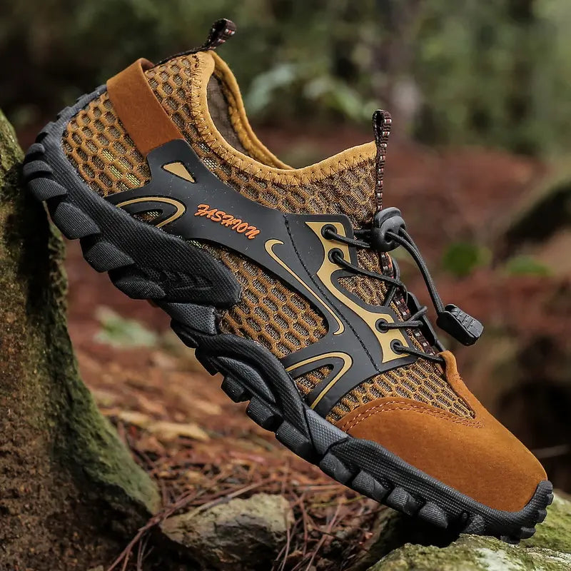 Outdoor  Anti-slip Wear-resistant Shoes for Men Hiking Jogging