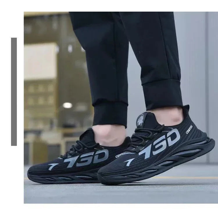 2025 Men’s Casual Sneakers – Slip-On Breathable Running & Walking Shoes