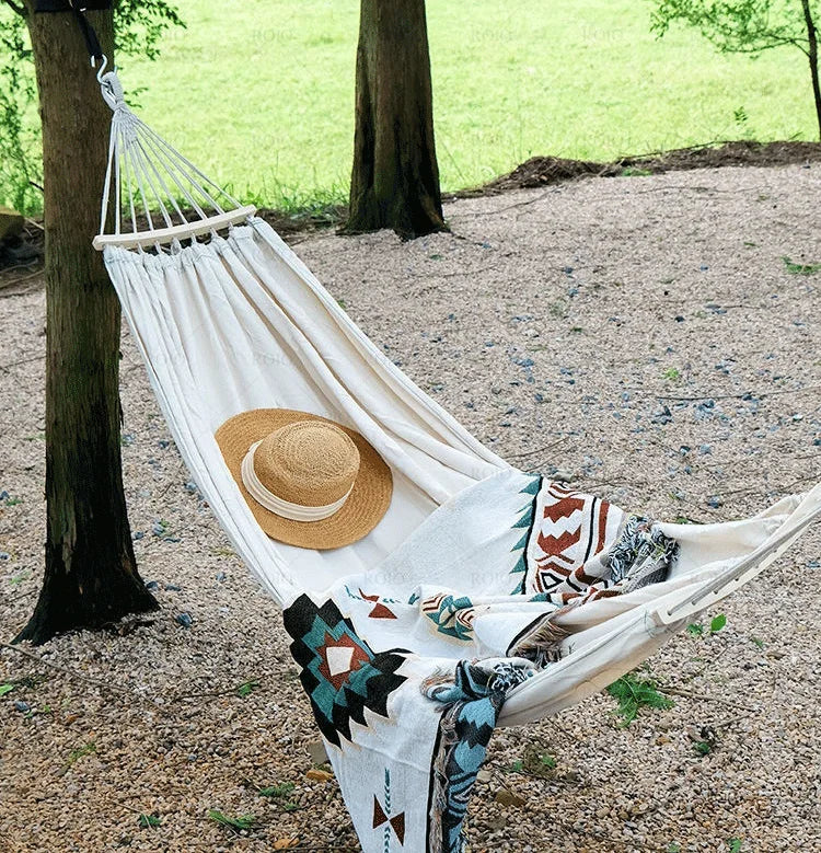 1-2 Person Portable Camping Hammock – Travel, Beach & Outdoor Hanging Bed