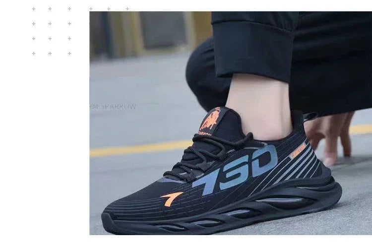 2025 Men’s Casual Sneakers – Slip-On Breathable Running & Walking Shoes