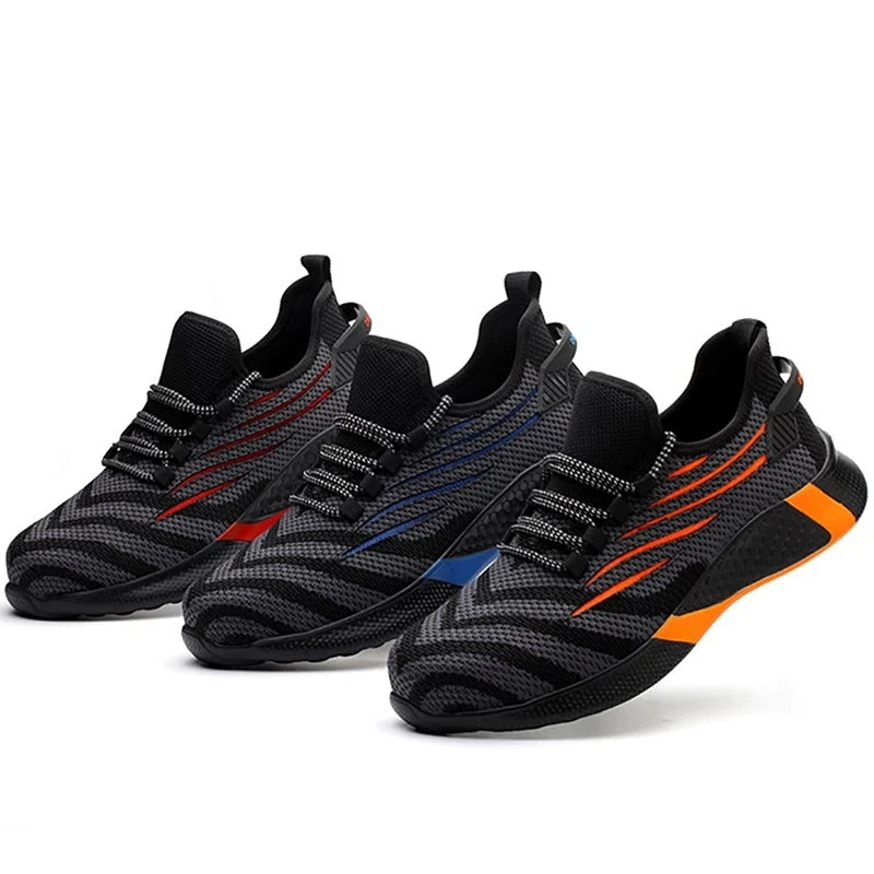 Men’s Safety Work Shoes – Lightweight, Anti-Puncture, Indestructible Boots