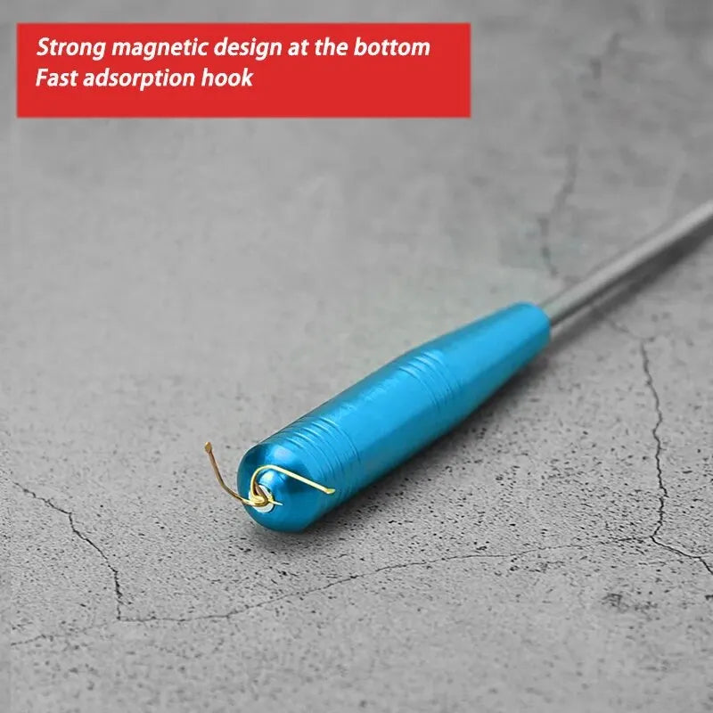 Fishing Hook Unhooker – Deep Throat Stainless Steel Carp Hook Extractor