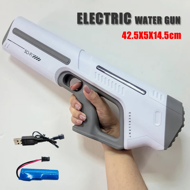 Electric High-Pressure Water Gun – Kids Summer Outdoor Toy