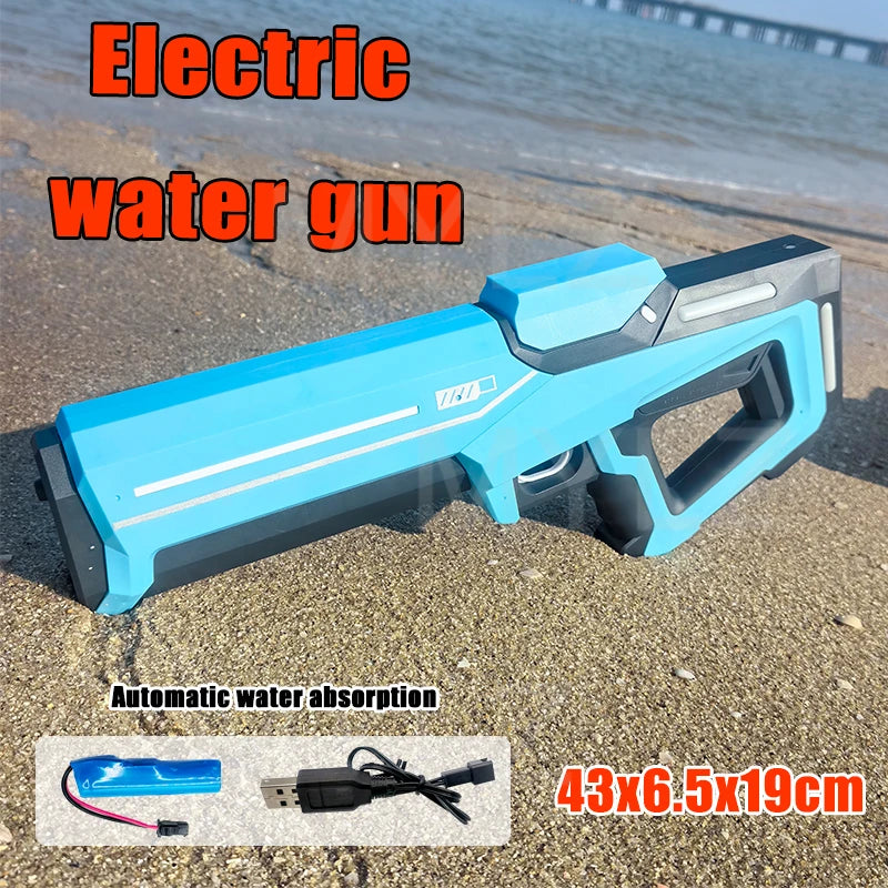 Electric High-Pressure Water Gun – Kids Summer Outdoor Toy