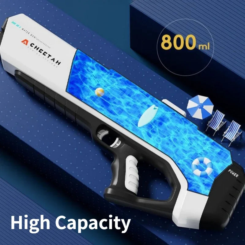 Electric High-Pressure Water Gun – Kids Summer Outdoor Toy