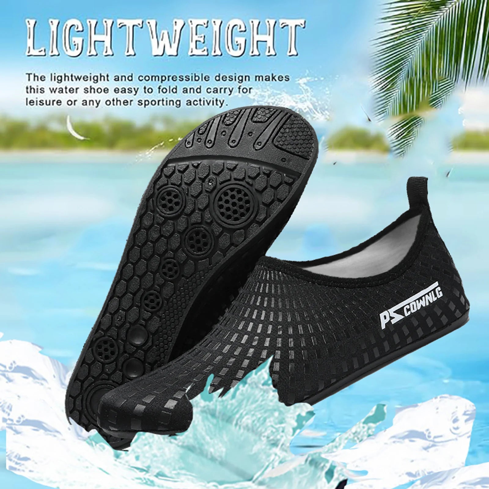 Unisex Aqua Shoes – Water Sport & Beach Swim Shoes