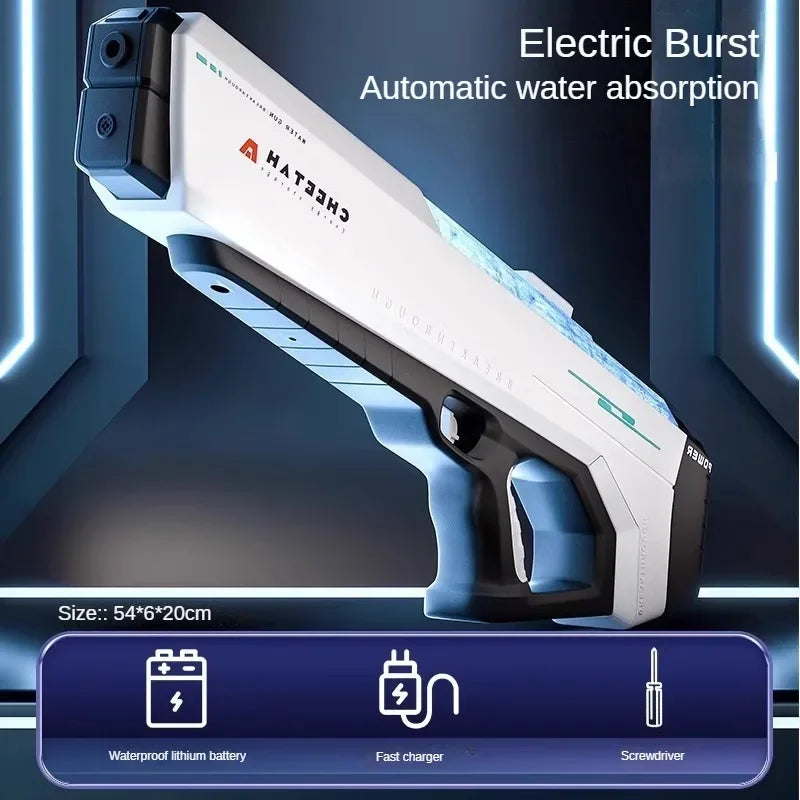 Electric High-Pressure Water Gun – Kids Summer Outdoor Toy