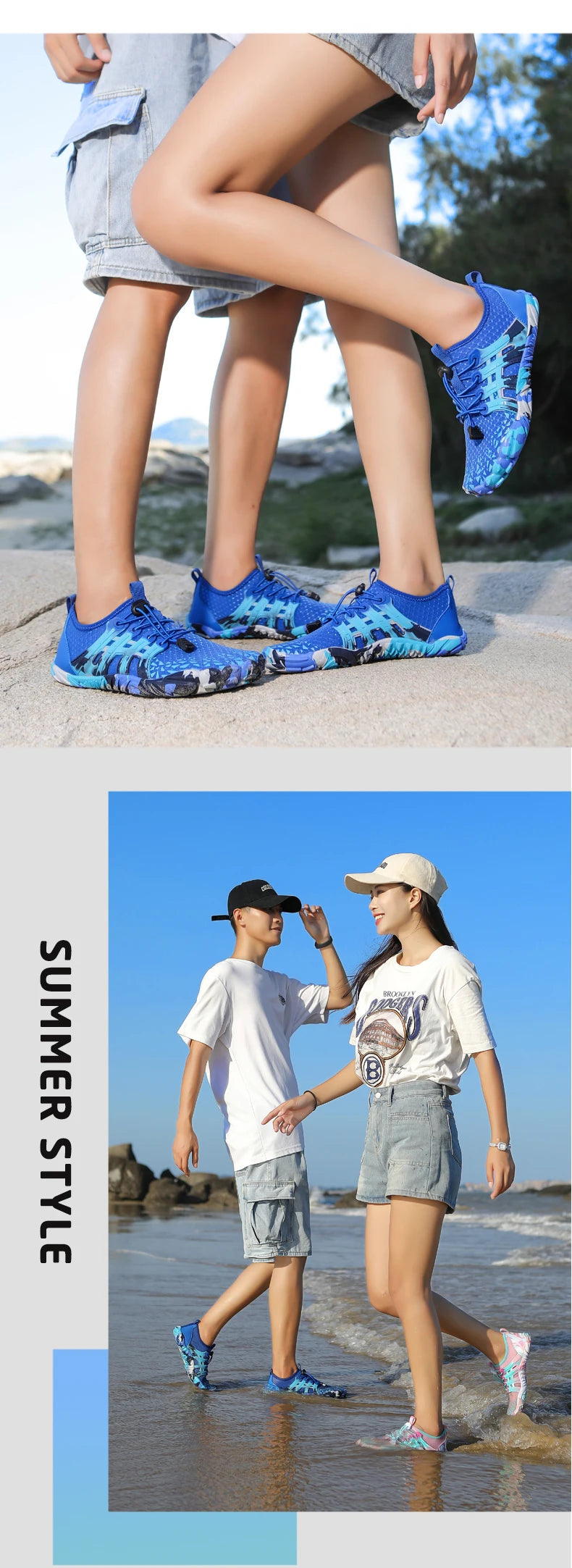 Aqua Hiking & Water Sport Shoes – Multi-Purpose Outdoor Footwear