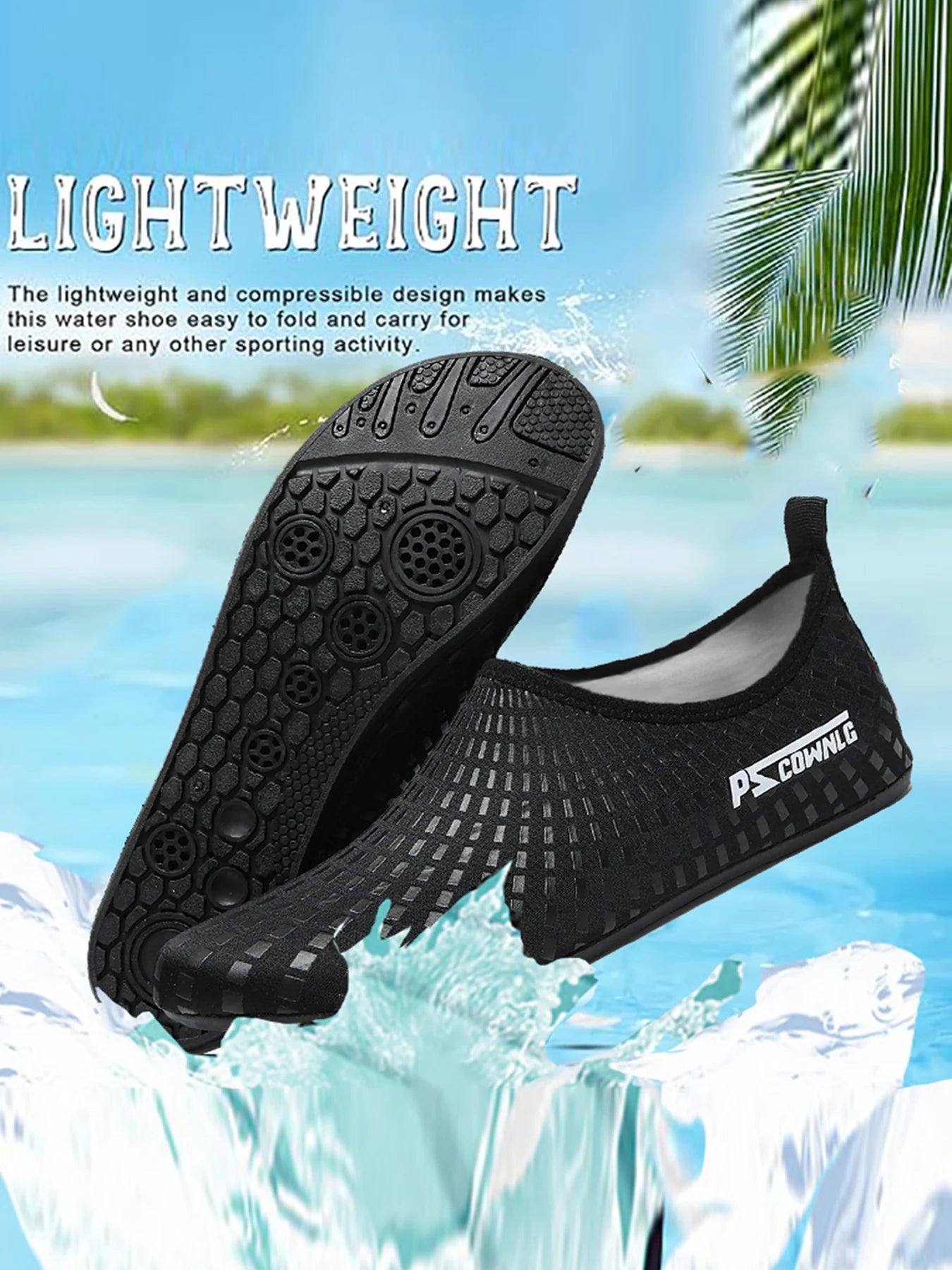 Unisex Aqua Shoes – Water Sport & Beach Swim Shoes