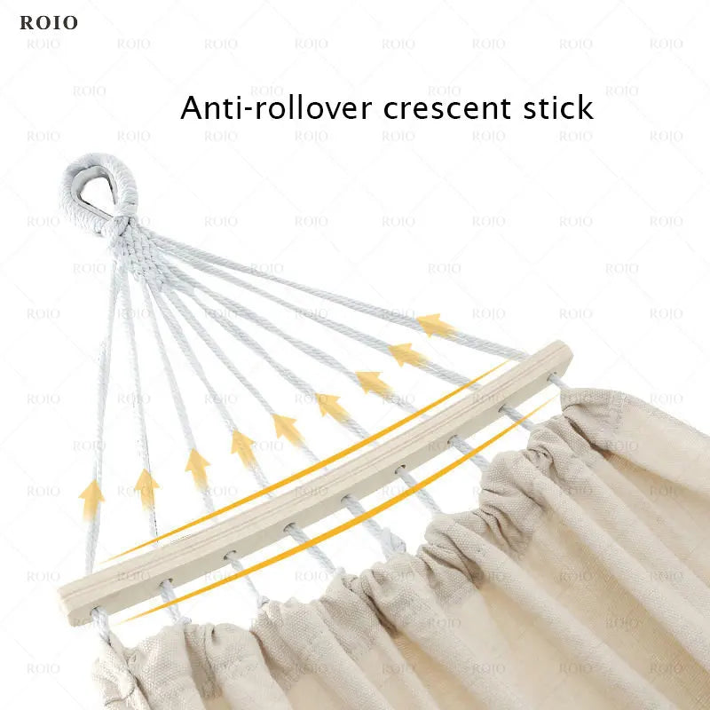 1-2 Person Portable Camping Hammock – Travel, Beach & Outdoor Hanging Bed