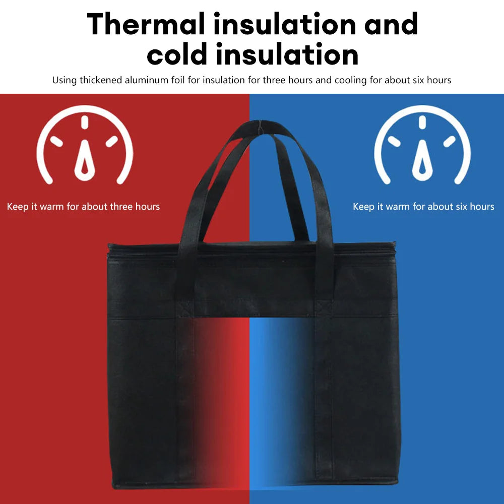 Insulated Thermal Cooler Bag – Large Lunch & Drink Storage