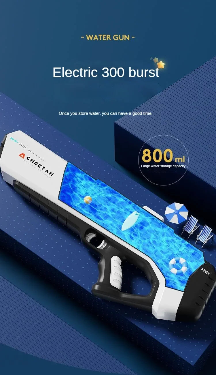 Electric High-Pressure Water Gun – Kids Summer Outdoor Toy