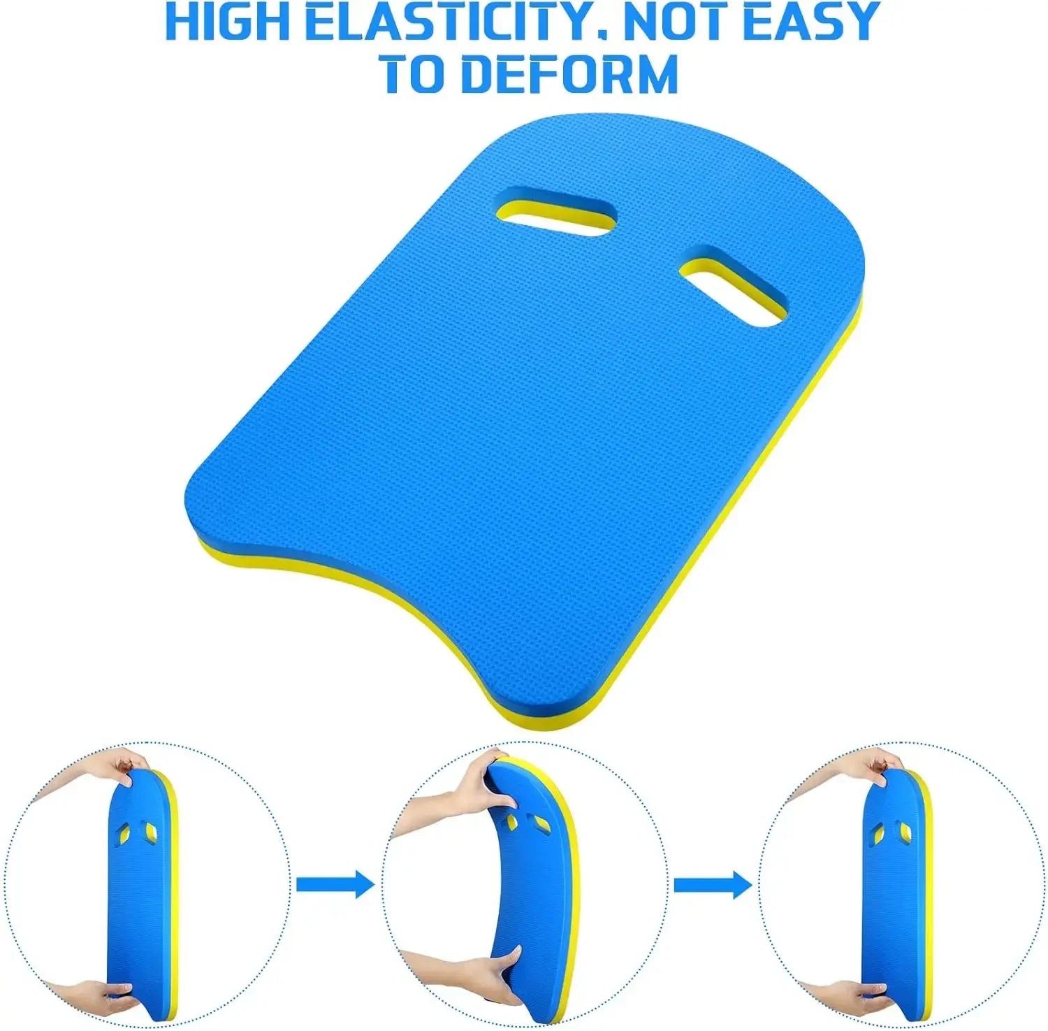 Swimming Kickboard – EVA Foam U-Shaped Training Board for Kids & Adults